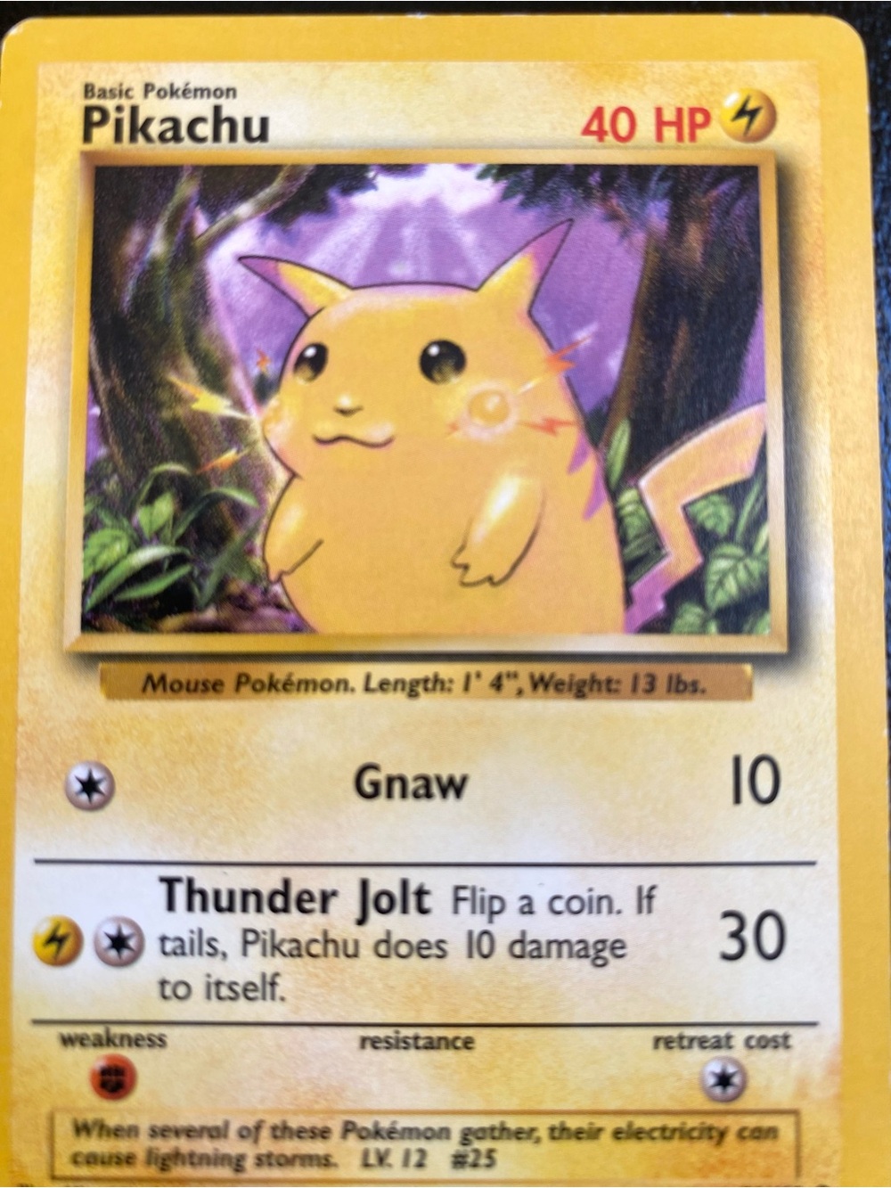 Pokémon Card Pikachu 58/102 - Picture 3 of 9